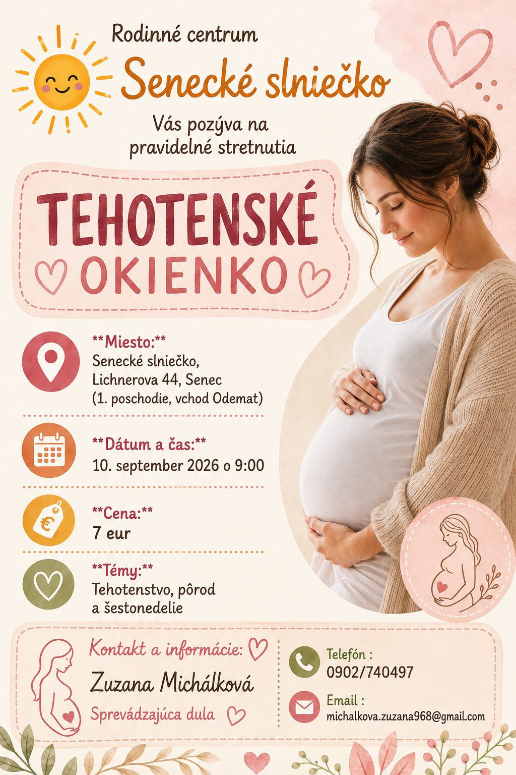 Plagat Tehotenské okienko