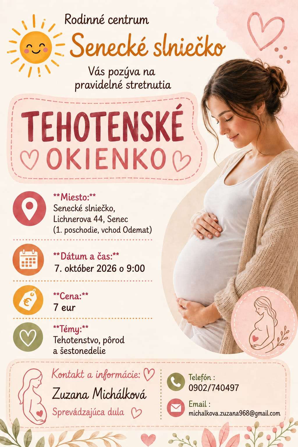 Plagat Tehotenské okienko